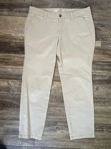 Pantalones chinos Old Navy para mujer beige boyfriend talla 8 regular 32x27 - Imagen 1 de 4