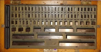 Bloque medidor métrico de precisión 1 2 3 5 10 20 50 70 80 90 100 mm nuevo clase 1 83 piezas Foto 1 de 4