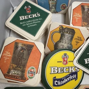 Lote De 119 Posavasos Cerveza Beck’s 12 Diseños Diferentes Envío Gratis - Imagen 1 de 11