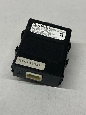 2016 Subaru Impreza Sedan Keyless Entry Control Unit 88035FJ052 - Image 1 of 4