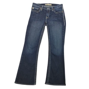 Big Star Jeans Women's 27S Stretch Maddie Mid Rise Fit Bootcut Med Wash - Picture 1 of 18
