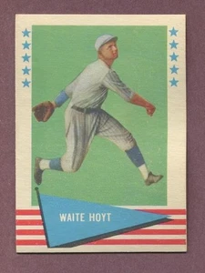 Fleer Waite Hoyt #44 1961 - Grandes del béisbol - Como nuevo (2655) - Imagen 1 de 2