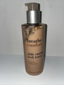 Breathe Comfort New Soothing Vanilla Milk Hydrating Body Lotion 8.4 Fl Oz Pump - Picture 1 of 3