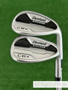 Cleveland CBX Zipcore Chrome 2 Wedge Set (54 & 60 Degrees) - Picture 1 of 5