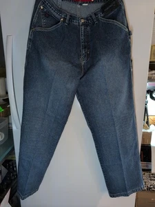 Vintage Baggy Volcom Blue Jeans Size 36x31 - Picture 1 of 16