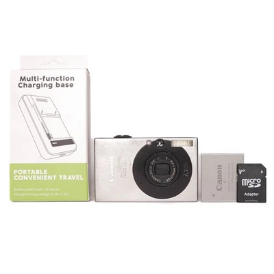 Canon Digital IXUS 70 7.1MP Digital Camera - Silver - FULLY FUNCTIONAL - Image 1 of 4
