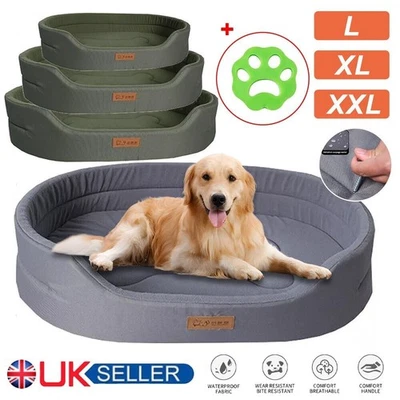 Extra Large Dog Bed Cat Pet Washable Cushion Puppy Mattress Soft Warm Calming* - Image 1 of 4