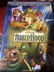 Disney Robin Hood (Blu-Ray + DVD 2013) 40th Anniversary Edition - Bild 1 von 1