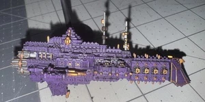 Lunar CLASS Kreuzer Kunststoff Battlefleet Gothic Imperial Ship OOP - Bild 1 von 4