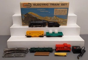 Juego locomotora de vapor Lionel 11520 vintage O 242 #25000, 6059, 6142 EX/caja - Imagen 1 de 8