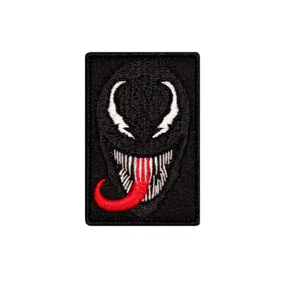 Marvel Spider-Man Venom Hook & Loop Patch Embroidered Badge NEW! - Image 1 of 3