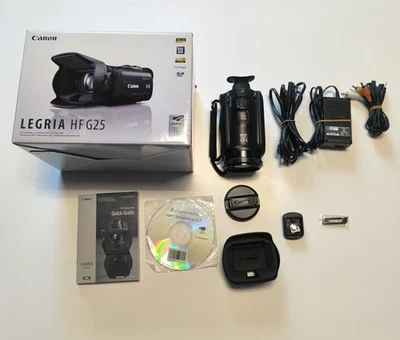 Canon Legria HF G25 Full HD Camcorder HF-G25 Videokamera HFG25 "TOP Zustand" - Bild 1 von 4