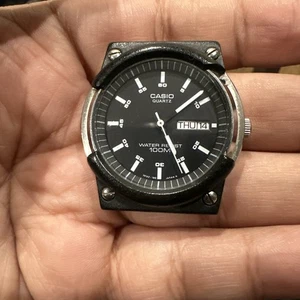 Vintage Casio Quartz 328 MQ-551W Herrenuhr 36mm selten funktioniert nicht zur Reparatur - Bild 1 von 8