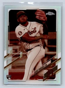 2021 Topps Chrome Isaac Paredes Rookie Sepia Refractor 66 - Picture 1 of 2