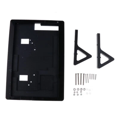 Acrylic 7 "  LCD Touch Screen Case Bracket For Raspberry Pi Black 180X35X101mm - Bild 1 von 4