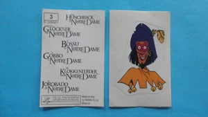 BOSSU DE NOTRE DAME DISNEY PANINI 1 VIGNETTE A CHOISIR PARMI  80 VOIR LISTE ! - Picture 1 of 1