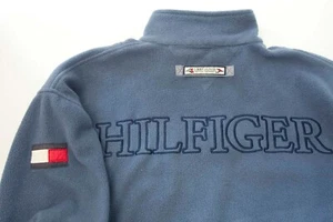 Tommy Hilfiger Vintage Jacket Fleece Spell Out Size L **hDG1018p - Picture 1 of 8