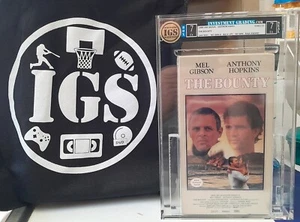 vhs new graded IGS 7/7 EXC THE BOUNTY 1984 1st Printing VESTRON Anthony Hopkins - Picture 1 of 4