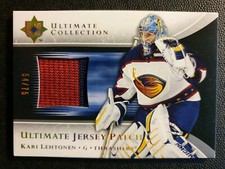2005-06 Ultimate Collection Ultimate Patches #PKL Kari Lehtonen (2CLR) #54/75