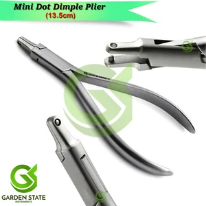 Ortho Mini Dot Dimple Plier Thermal Hole Punch Aligner Clear Braces Retainer - Picture 1 of 4