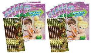 NEW 12 Disney Fairies Tinkerbell Play Packs/12 KaleidoQuest Colorable Bookmarks
