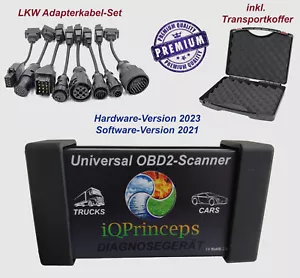 KFZ Profi Diagnosegerät für LKW/PKW, Transporter 2021/11 OBD2 Scanner Bluetooth - Bild 1 von 30
