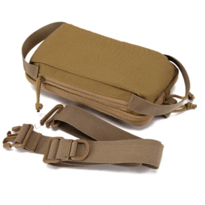 Mens Crossbody Shoulder Bags Chest Sling Bag Fanny Packs Travel Sports Backpack - Image 1 of 4