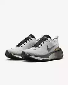 Nike Zoomx Invincible RN FK 3 PRM Men Sz 9 White/Black-DK Smoke Grey IB2756-100 - Picture 1 of 8