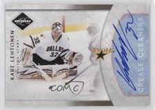 2011-12 Limited Crease Cleaners Signatures /99 Kari Lehtonen #8 Auto
