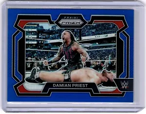 Damian Priest 2024 Panini Prizm WWE Blue Prizm #58 WWE Raw #114/199 - Picture 1 of 2
