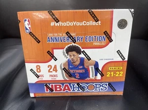 2021-22 Panini NBA Hoops Basketball Retail Box. (24 Packungen/8 Karten pro Packung.. - Bild 1 von 6