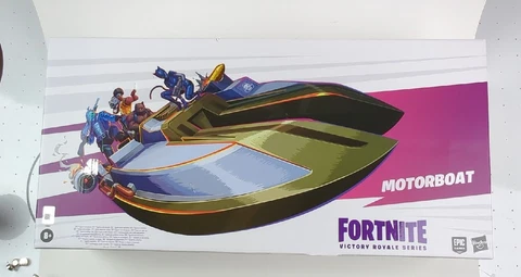 New Hasbro Fortnite Victory Royale Series Motorboat Deluxe with Accessories Cover