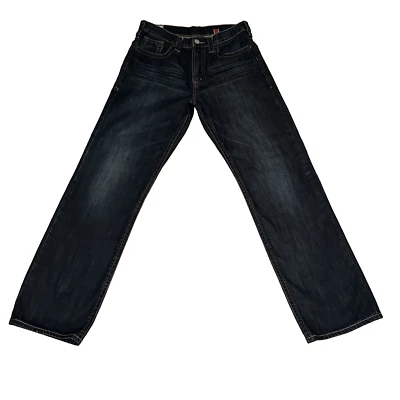 John B Stetson 1312 Jeans Mens 34 X 34 Blue Western Cowboy Modern Straight Leg - Image 1 of 4