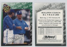 1995 Oh Henry! Toronto Blue Jays Dennis Holmberg #46