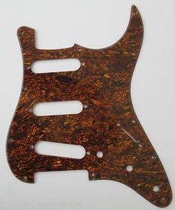 1 Pickguard für Strat 11 loch ST-213-TBP tortoise brown pearl 2 lagig - Bild 1 von 1