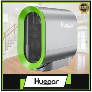 Huepar 2 lines Self-leveling Laser Level Rechargeable Green Beam Cross Line - Picture 1 of 11