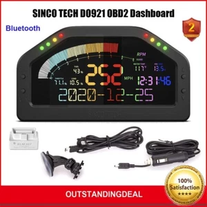 SINCO TECH DO921 OBD2 Tablero de instrumentos 6,5" OBD2 Pantalla de tablero Módulo Bluetooth os67 - Imagen 1 de 7