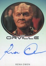 The Orville Season One Rena Owen Autograph Card Rittenhouse 2019