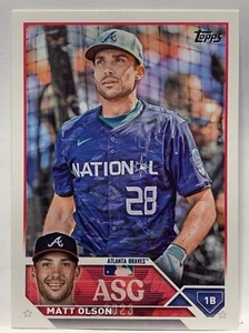 MATT OLSON 2023 Topps Update ASG-26 ATLANTA BRAVES (i17) - Picture 1 of 2