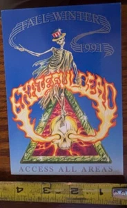 Postales Grateful Dead Access Todas las Áreas Clásico San Francisco 2000 sin publicar - Imagen 1 de 3