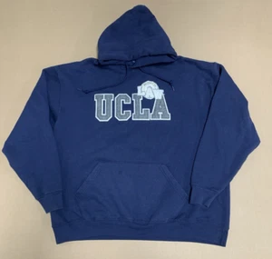 90s UCLA Law Gold Standard Hoodie Sweatshirt Los Angeles XL USA Made - Picture 1 of 15