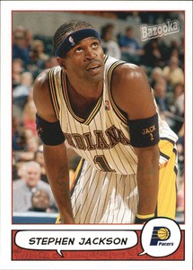 2004-05 Topps Bazooka #26 Stephen Jackson