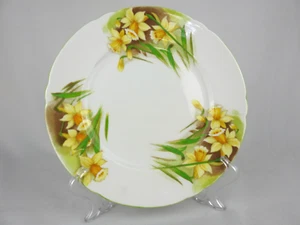 ⭐ Shelley Jonquil Daffodil 8" Plate Fine Bone China England 1940s - 13670 - Picture 1 of 3