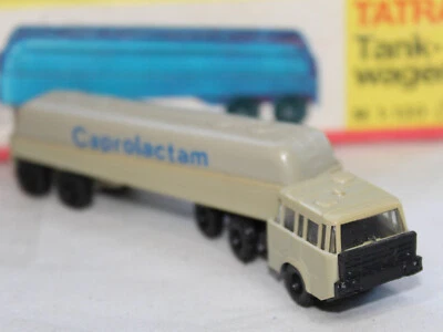 VEB MODELL-CONSTRUKT - 12508 - TATRA CISTERNA CISTERNA ARTICULADA - CAPROLACTAM Foto 1 de 4
