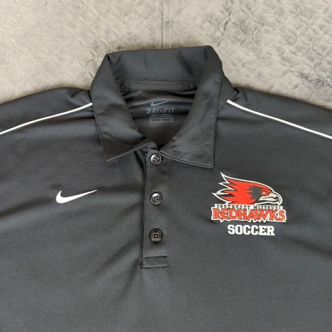 Southeast Missouri State Redhawks Soccer Polo Shirt Nike Dri Fit Black Men XL Cover