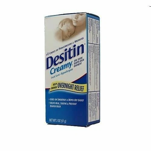6 Desitin Rapid Relief Diaper Rash Cream 2 Oz Each Exp 8/15 De751