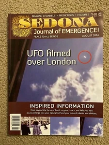 NEW Magazine: Sedona: Journal of Emergence: August 2014: UFO Aliens - Picture 1 of 1
