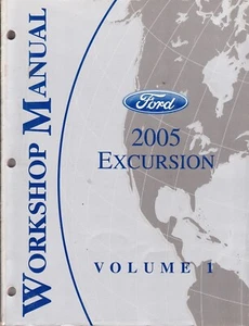 2005 Ford Excursion Factory Service Workshop Shop Repair Manual 2 Vol Set - USED - Picture 1 of 2