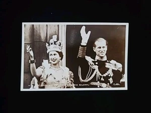 Queen Elizabeth II Royal Coronation Real Photo Post Card Royalty Postcard RPPC 4 - Picture 1 of 24