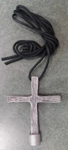 ProMark DK4 Wearable Drum Key Necklace - Pewter The Cross - Picture 1 of 3
